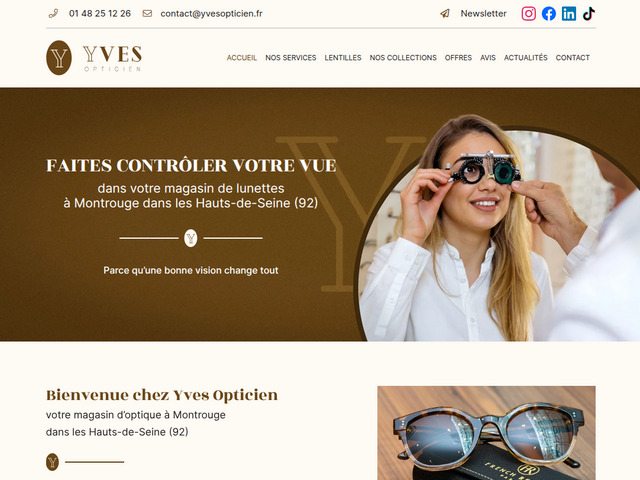 Opticien à montrouge – yves opticien