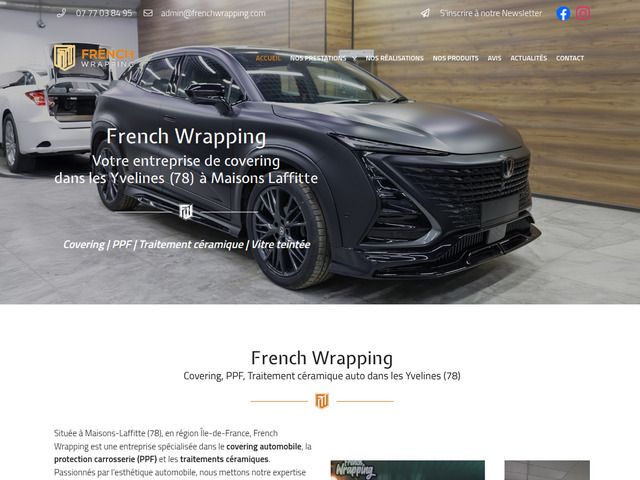 French wrapping – covering & detailing à maisons-laffitte