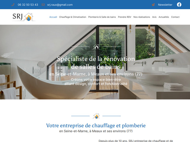 Srj | chauffage, plomberie & climatisation