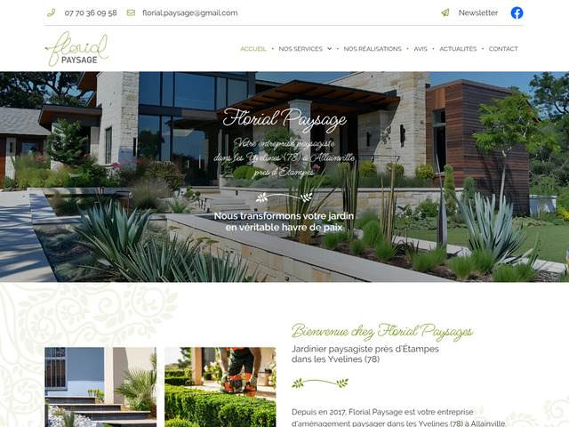 Paysagiste dans les yvelines (78) – création & entretien de jardins