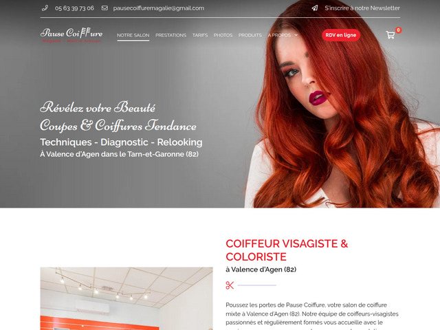 Salon de coiffure à valence d’agen – pause coiffure