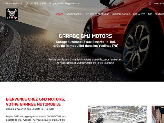 Garage auto � les essarts-le-roi | gmj motors