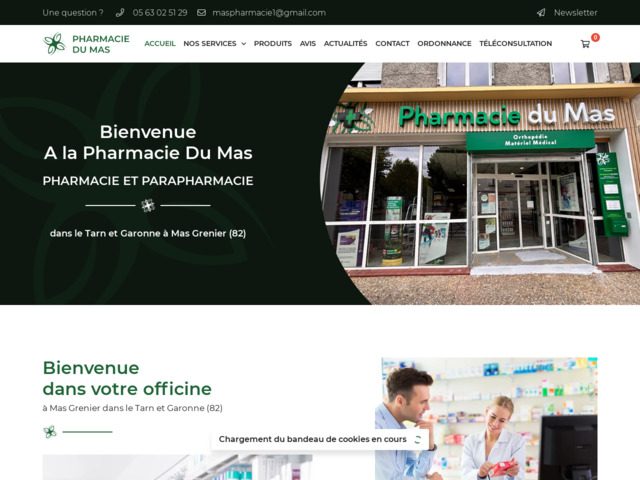 Pharmacie du mas � mas-grenier | sant� & services