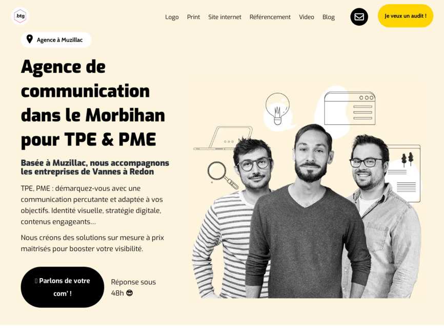 Agence de communication � vannes et  morbihan