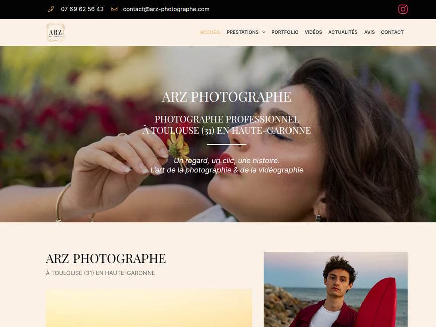 Arz photographe � toulouse | mariage & shooting