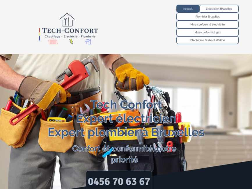 Tech confort expert �lectricien expert plombier � bruxelles