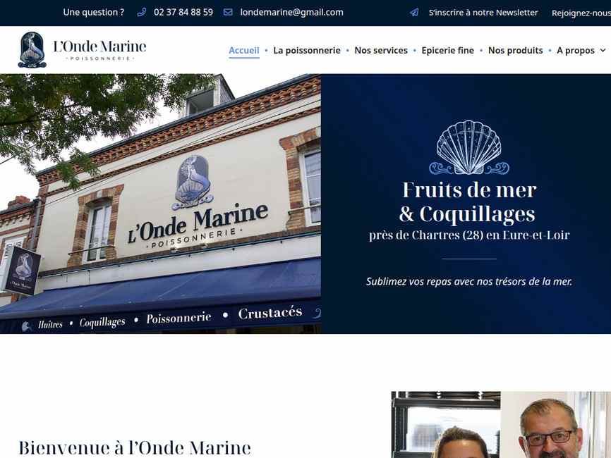 Poissonnerie londe marine � luisant | poissons & fruits de mer