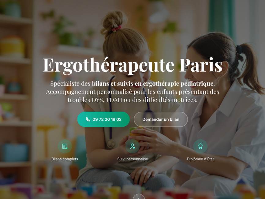 Ergotherapeute paris