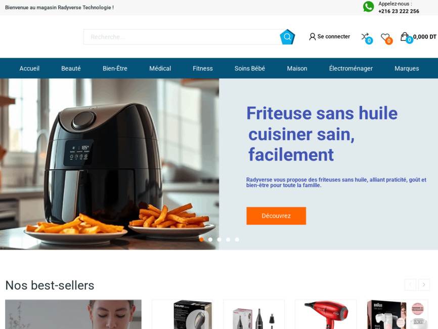 Radyverse tunisie | �lectrom�nager, soins b�b� & beaut�