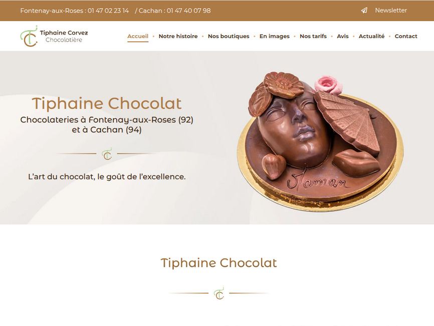 Chocolatier artisanal fontenay & cachan | tiphaine chocolat