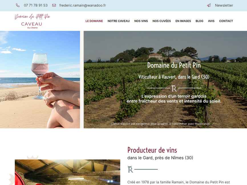 Domaine du petit pin - vignoble � vauvert (30)