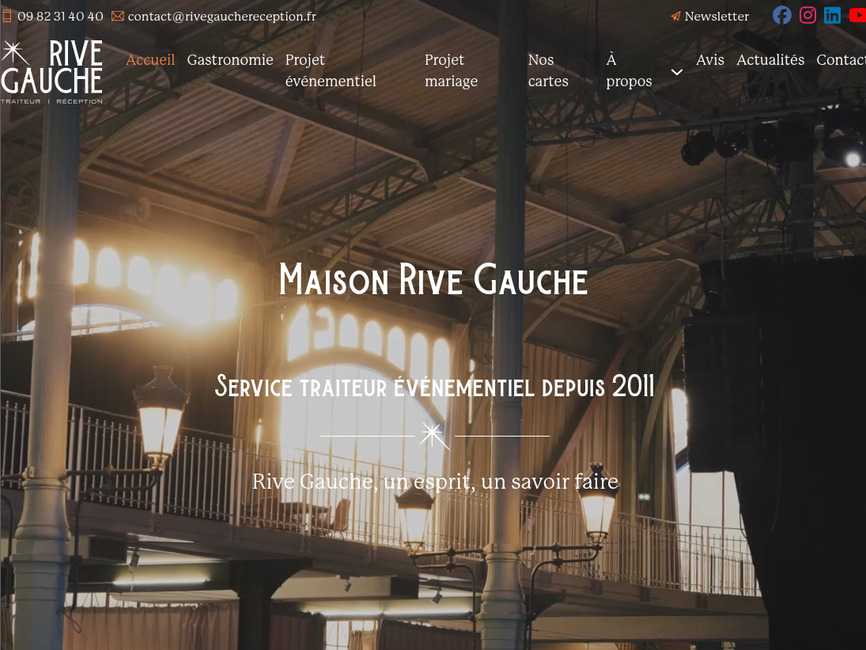 Traiteur �v�nementiel � versailles | rive gauche