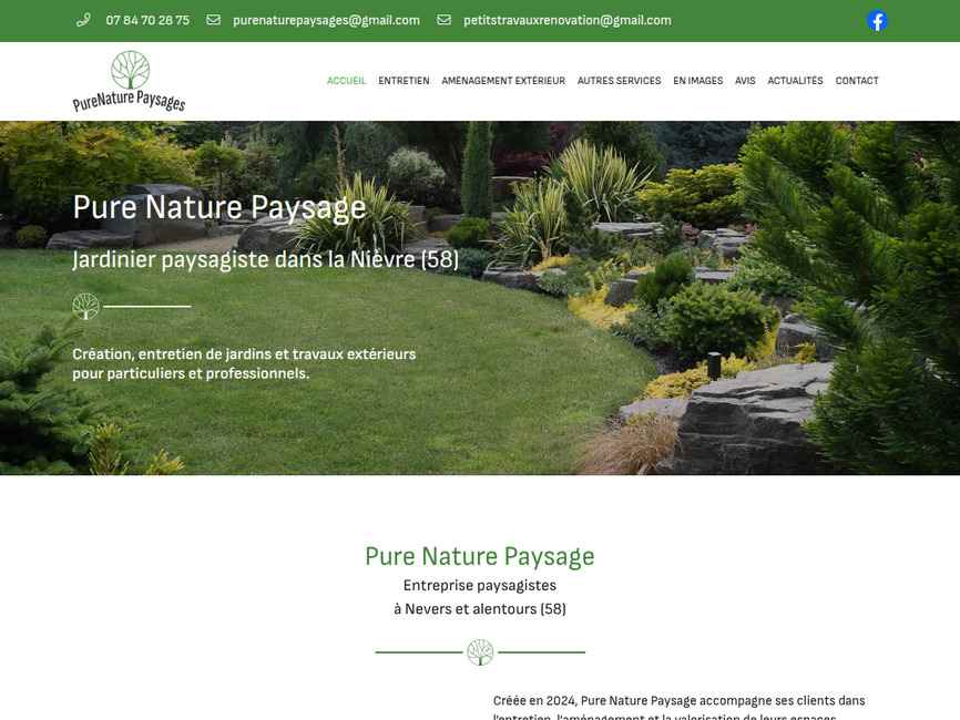 Pure nature paysages
