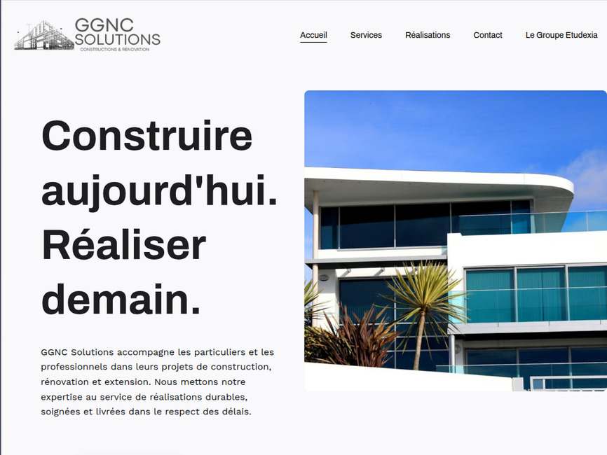Construction maison à six fours les plages - ggnc solutions