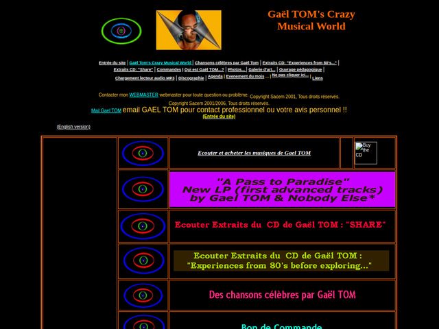 Gael TOM's Crazy Musical World
