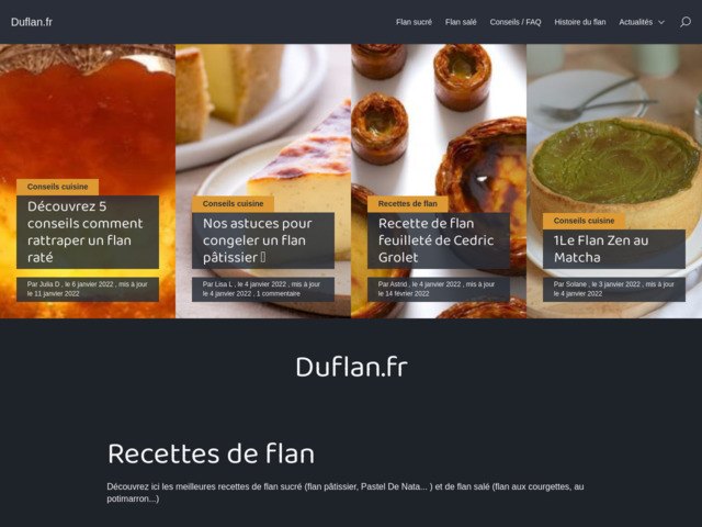 Duflan c'est pas du flan