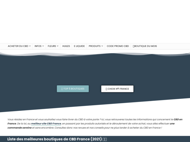 Miister CBD - Guide FR