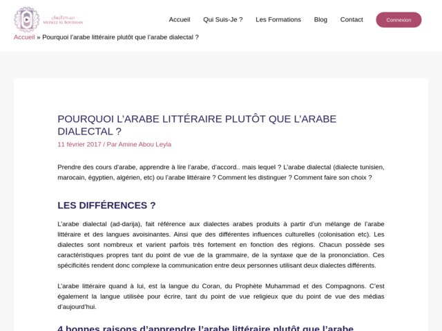 Arabe littéraire