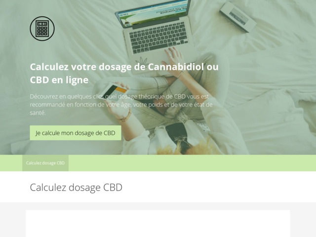 Calculer-dosage-cbd.com | calculateur de dosage cbd