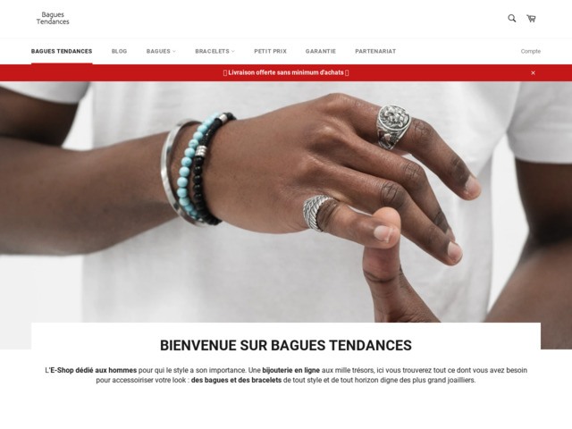 Des bagues tendances pour des hommes de caractere !