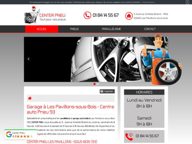 Trouver un centre auto pneu