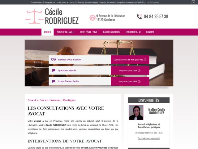 Cabinet d'avocat à Aix