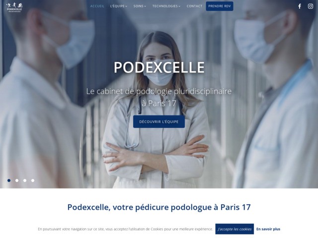 Podexcelle - podologue paris 17 - 75017 batignolles