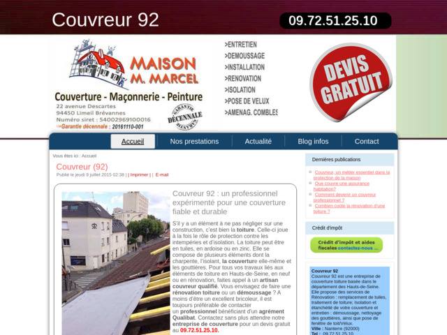 Couvreur 92