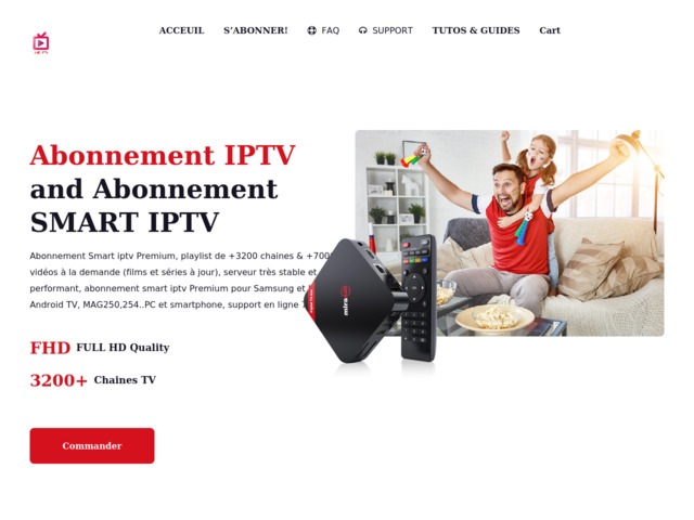 Hub IPTV : Abonnement IPTV | Smart IPTV | IPTV premuim