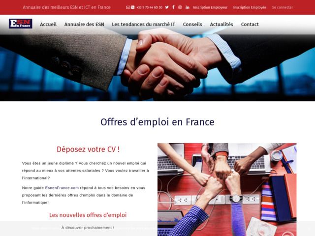 Offre d'emploi esn