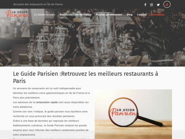 Meilleur restaurant Ile-de-France