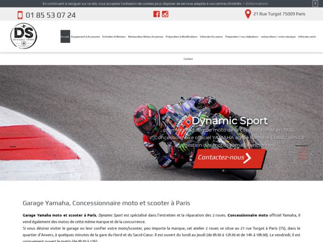 Votre garage Yamaha à Paris