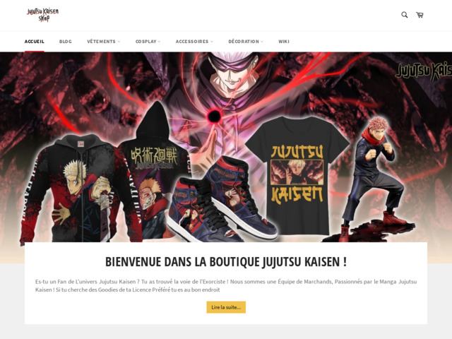 Jujutsu kaisen shop