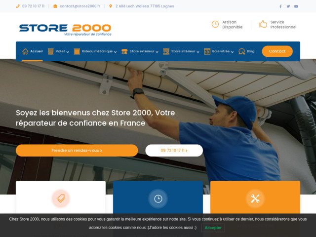 Réparateur de confiance en france | store 2000®