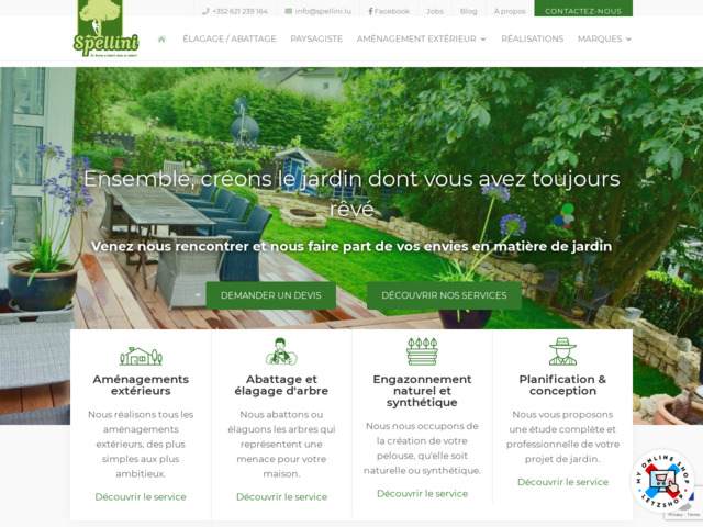Spellini, architecte paysagiste pour l'aménagement de votre extérieur