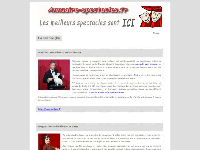 Animation pour jeune public dans le 43