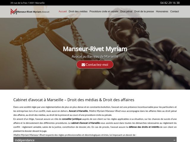 Avocate en droit de la presse à Marseille