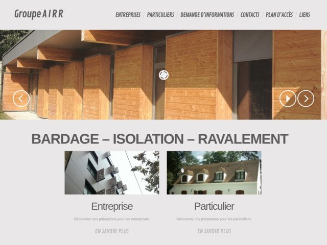 Ravalement de façade, isolation thermique et bardage en IDF | Groupe Airr