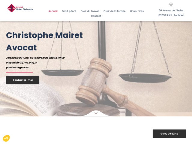 Cabinet d'avocat à Saint-Raphaël