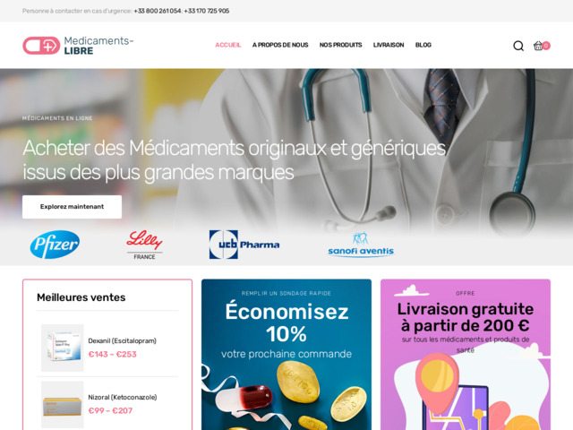 Site fiable pour acheter médicaments sans ordonnance