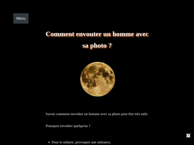 Comment envoter un homme avec sa photo