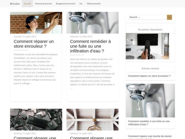 Bricolos : bricolage facile, rapide et utile | conseil et astuce