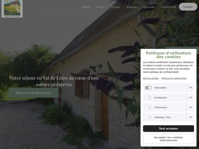 Chambres d'hôtes l'echappée belle -val de loire