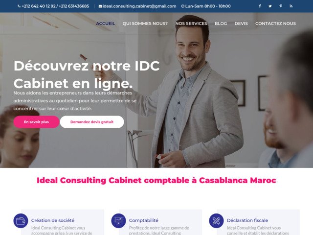 Ideal consulting cabinet fiduciaire comptable casablanca maroc