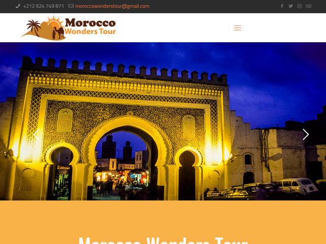 Tour and travel agency in Morocco