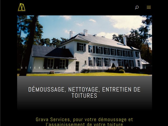 Grava services : démoussage, nettoyage et entretien de toitures