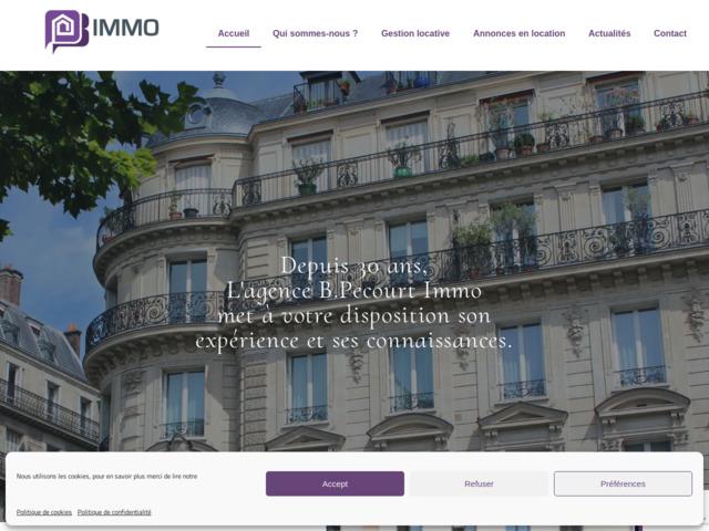 L'agence B.Pecourt Immo met à votre disposition son expérience