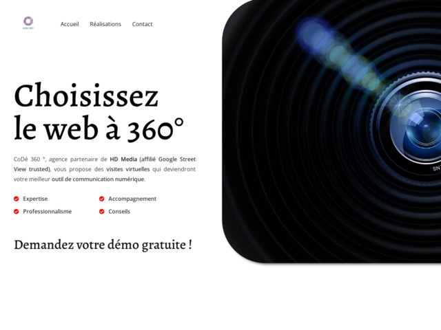 Conception visite virtuelle 360 de vos espaces