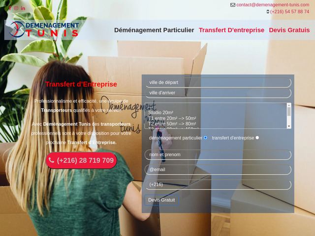 Dmnagez vos bureaux  des prix abordables