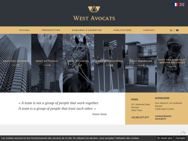West Avocats - cabinet d'avocat dédié aux professionnels à Caen
